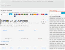 Tablet Screenshot of iconsdb.com